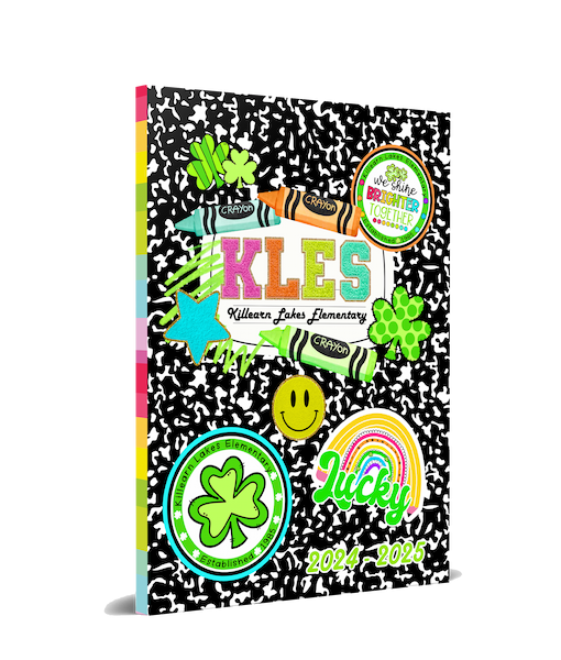 2025 Killearn Lakes Elementary School Yearbook Cover Mockup