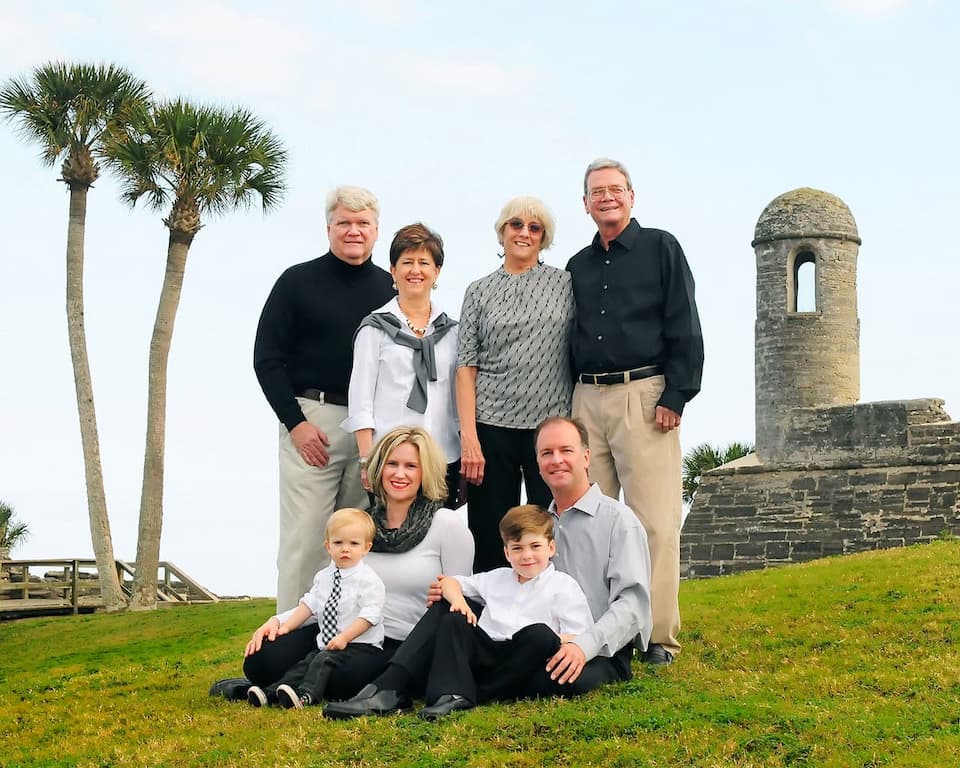 Leonard's Family Photo taken in 2013